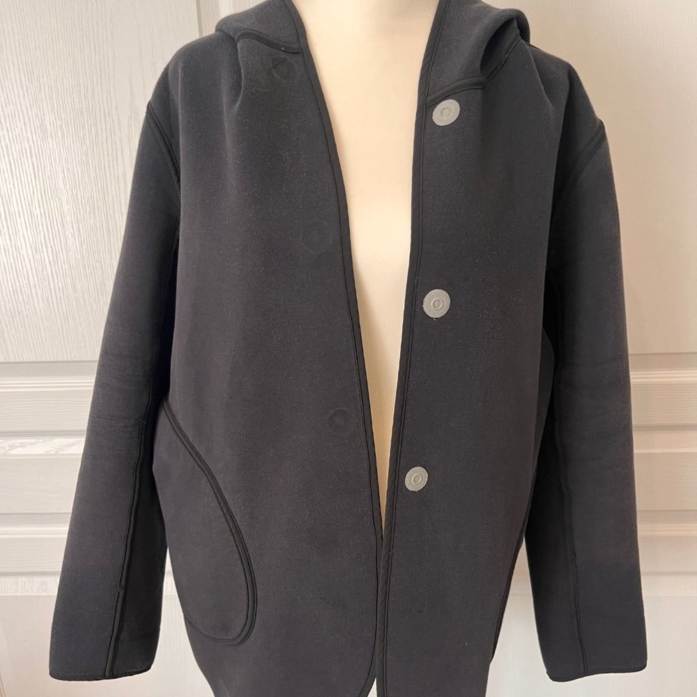 Lululemon Urban Horizons Reversible Jacket In Black & Heathered Grey